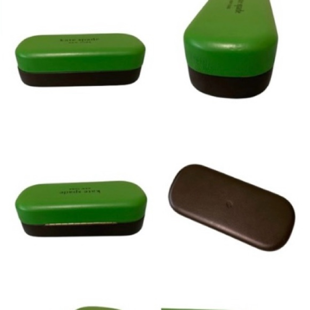 Kate Spade Vibrant Green Glasses Case - Picture 2 of 10